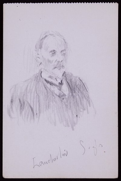 Ritratto di HV Lanchester da Francis Wilfred Lawson
