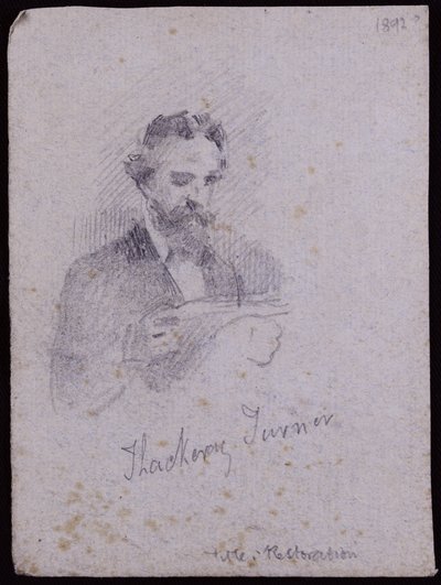 Ritratto di H Thackeray Turner, c.1900 da Francis Wilfred Lawson