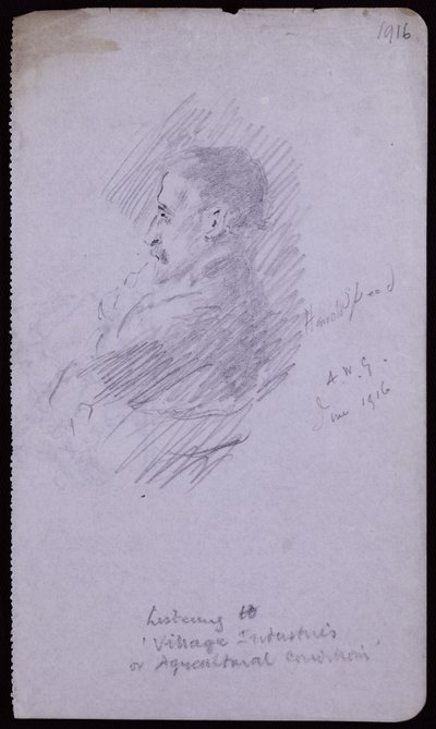 Ritratto di Harold Speed da Francis Wilfred Lawson