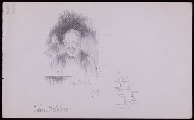 Ritratto di John Belcher da Francis Wilfred Lawson