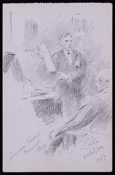 Ritratto di Laurence Turner da Francis Wilfred Lawson