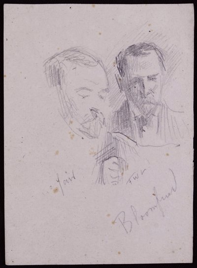 Ritratto di Reginald Blomfield, c.1894 da Francis Wilfred Lawson