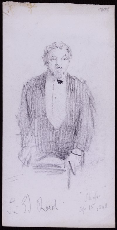 Ritratto di Sir Edward Reid da Francis Wilfred Lawson