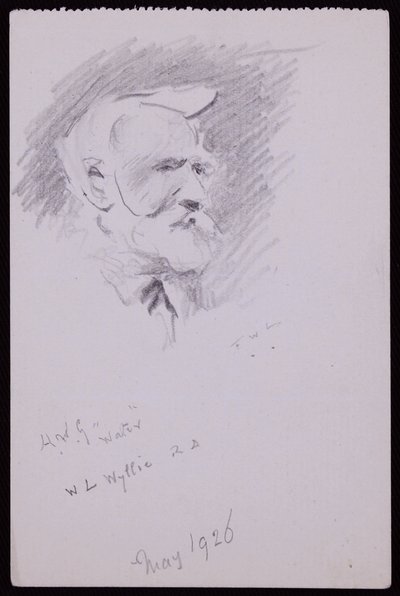 Ritratto di WL Wyllie da Francis Wilfred Lawson