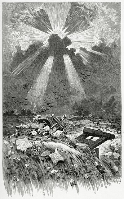 La Débacle - illustrazione da Napoléon le Petit, XIX secolo da Francis and Scott, Henry Fowke