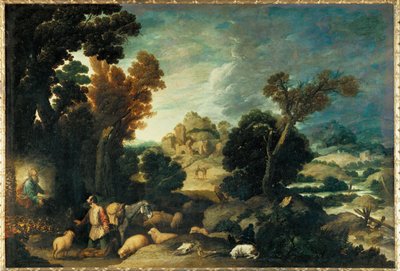 Le buisson ardent - Mosè e il roveto ardente ... da Francisco Collantes