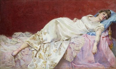 Un momento di riposo da Francisco Domingo Marqués