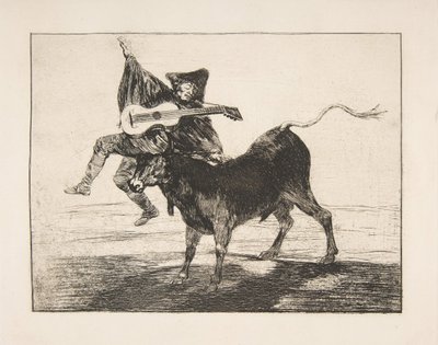 Divertimento barbaro, 1800-1804 da Francisco de Goya