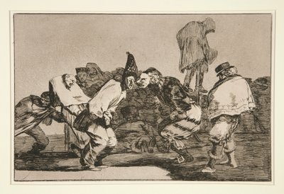 Disparate de carnabal, tav. 14 dalla serie Los proverbios da Francisco de Goya