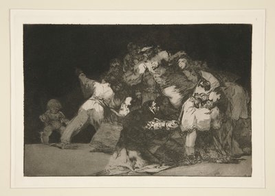 Disparate generale (Follia generale), tav. 9 dalla serie Los proverbios da Francisco de Goya
