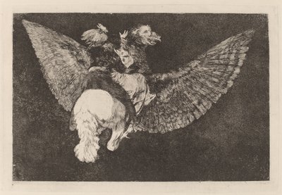 Disparate volante (Follia volante) da Francisco de Goya
