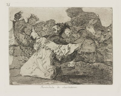 Farandola di ciarlatani da Francisco de Goya