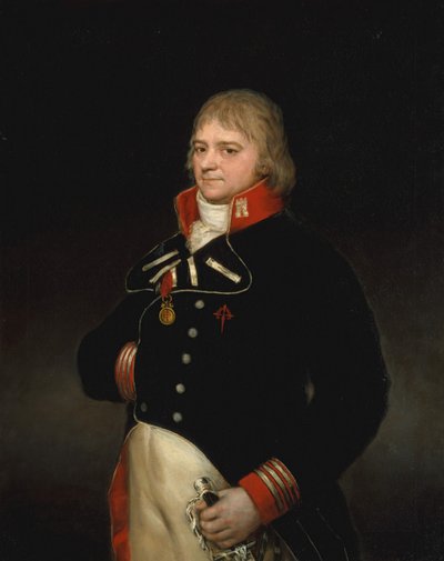 Ignacio Garcini y Queralt 1752-1825, Brigadiere degli Ingegneri, 1804 da Francisco de Goya
