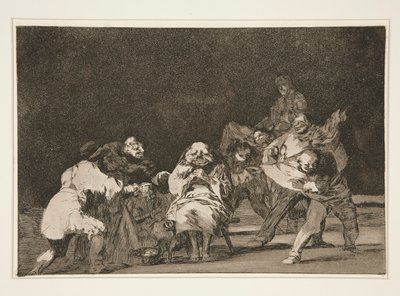 La Lealtà, pl. 17 dalla serie Los proverbios da Francisco de Goya