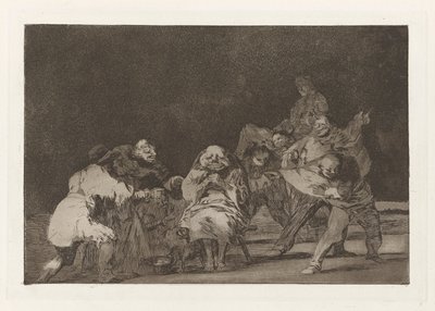 La lealtà, anche conosciuta come El que no te ama, burlando te difama, dalla serie Los disparates da Francisco de Goya