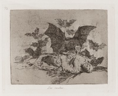 Le conseguenze, Tavola 72 da I disastri della guerra da Francisco de Goya