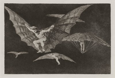 Modo di volare, noto anche come Donde hay ganas hay maña da Francisco de Goya
