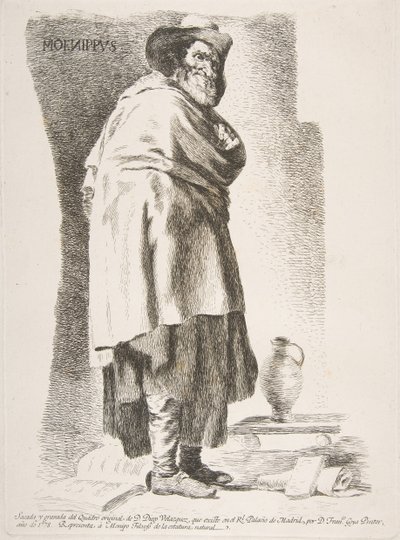 Menippo filosofo da Francisco de Goya