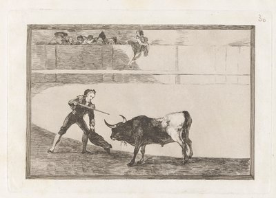 Pedro Romero che uccide il toro fermo da Francisco de Goya