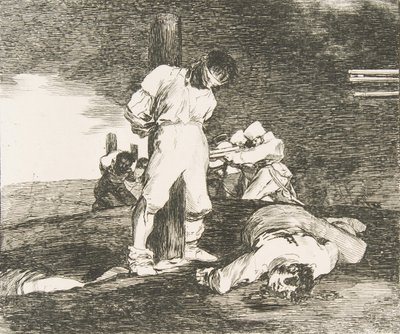 Tavola 15 da I Disastri della Guerra: E non c