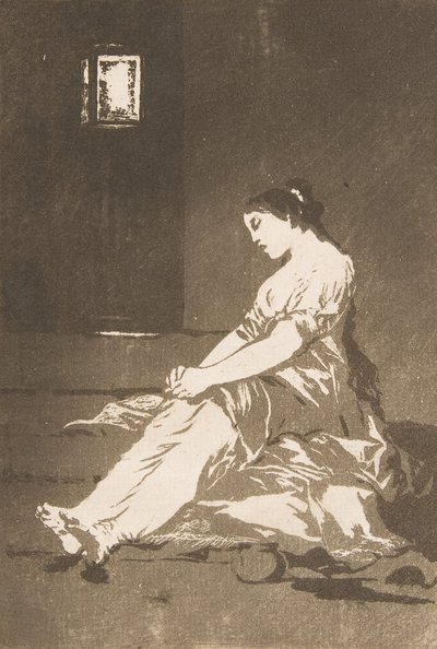 Tavola 32 da Los Caprichos: Perché era sensibile da Francisco de Goya