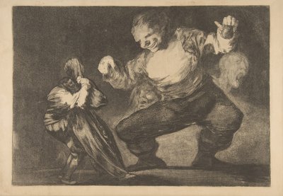 Il sempliciotto da Francisco de Goya