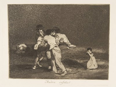 Tavola 50 da I disastri della guerra da Francisco de Goya