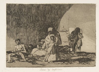 Tavola 57 da I disastri della guerra: Th da Francisco de Goya
