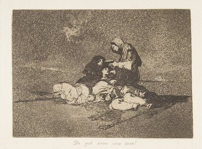 Tavola 59 da I disastri della guerra da Francisco de Goya
