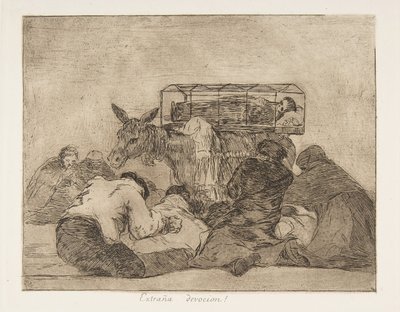 Tavola 66 da I disastri della guerra, dopo 1814-15 pubblicato 1863 da Francisco de Goya