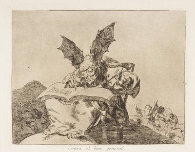 Tavola 71 da I disastri della guerra, dopo 1814-15 pubblicato 1863 da Francisco de Goya
