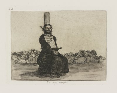 Per una lama. (A causa di un coltello.), tav. 34 dalla serie 