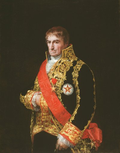 Ritratto del Generale José Manuel Romero da Francisco de Goya