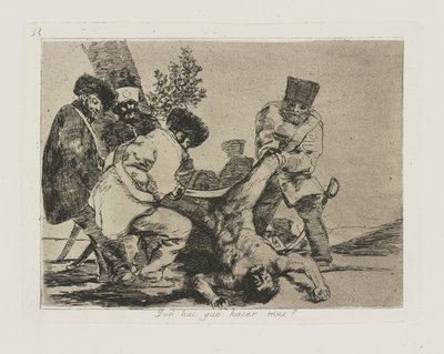 Che altro si può fare?, tav. 33 dalla serie I disastri della guerra da Francisco de Goya