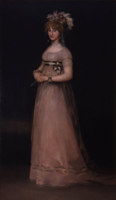 Ritratto di María Luisa de Borbón y Vallabriga da Francisco de Goya