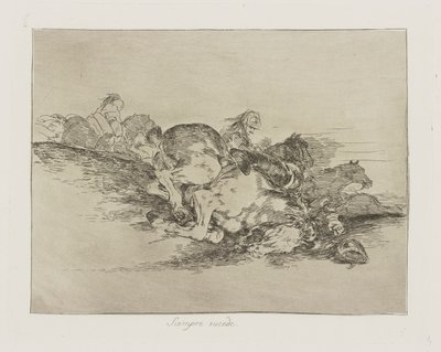 Siempre sucede, Tavola 8 dalla serie Los desastres de la guerra da Francisco de Goya