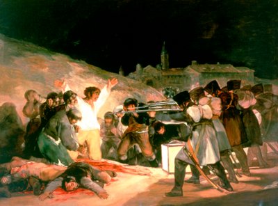 Le fucilazioni del 3 maggio 1808 da Francisco de Goya