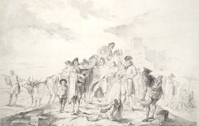 Il chitarrista cieco El ciego de la guitarra da Francisco de Goya