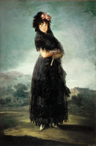 Mariana Waldstein 1763-1808, nona marchesa di Santa Cruz, c. 1797-1800 da Francisco Goya de