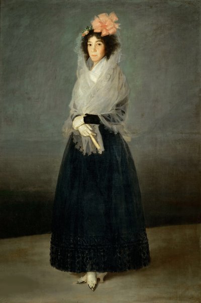 Ritratto della Contessa del Carpio, Marchesa de la Solana 1757-1795, ca. 1794 da Francisco Goya de