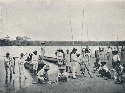 Pesca nel Rio Grande, 1895 da Francisco Henszler