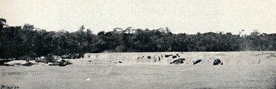Salto Grande Rio Paranapanema, 1895 da Francisco Henszler