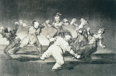 Disparate Alegre (Follia allegra) da Francisco de Goya