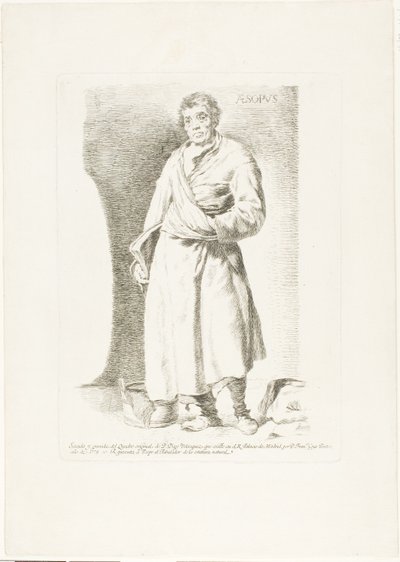 Esopo da Francisco Jose de Goya y Lucientes