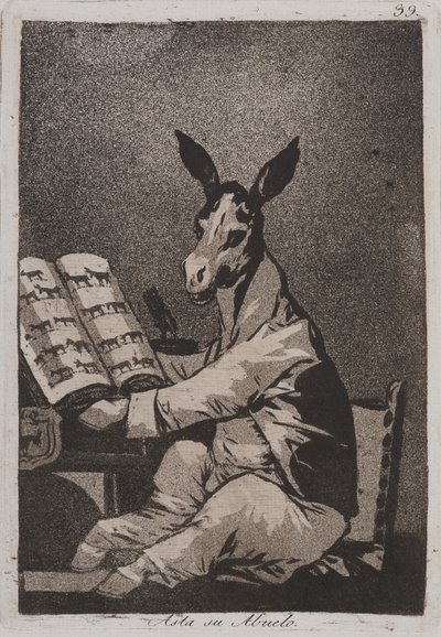 E così era suo nonno da Francisco de Goya