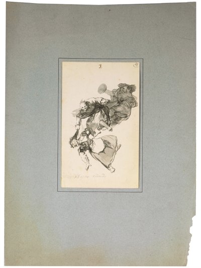 Bajan che litigano, o Scendono litigando da Francisco de Goya