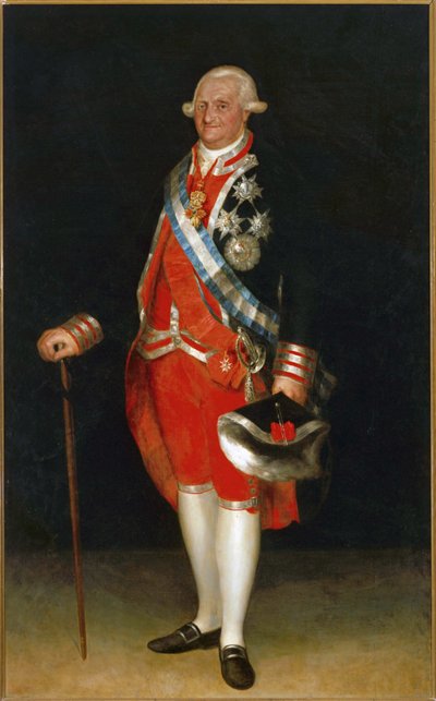 Carlo IV, re di Spagna ... (dipinto su tela) da Francisco Jose de Goya y Lucientes
