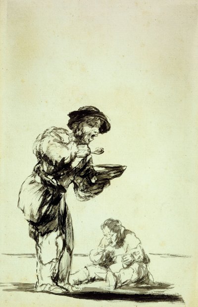 Quelli che sfuggono al lavoro finiscono così? da Francisco de Goya