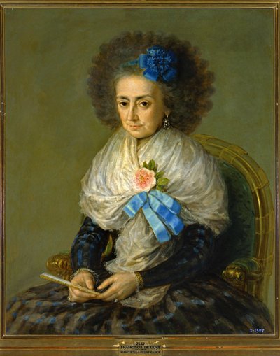 Dona Maria Antonia Gonzaga, marchesa di Villafranca ... (dipinto su tela) da Francisco Jose de Goya y Lucientes