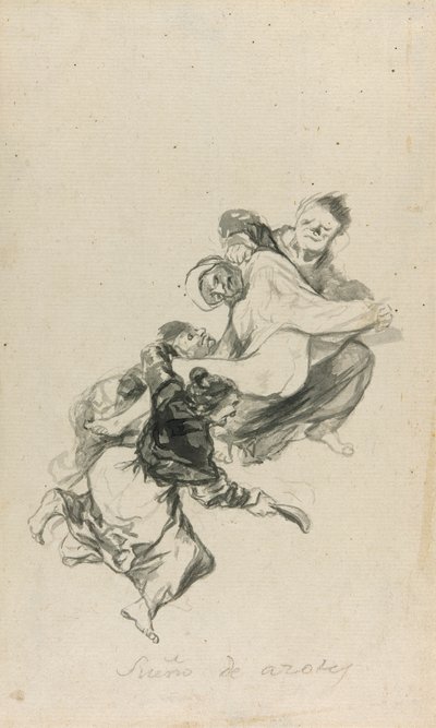 Sogno di fustigazione da Francisco Jose de Goya y Lucientes